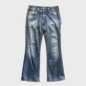 Silver Jeans Embellished Back Pocket Bootcut Jeans